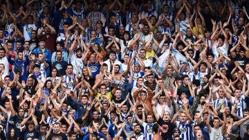 La afición de Riazor