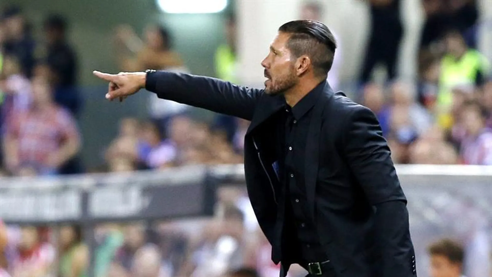 El entrenador del Atlético de Madrid, el argentino Diego Simeone El entrenador del Atlético de Madrid, el argentino Diego Simeone