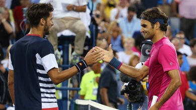 Feliciano López cae frente a Federer en Cincinnati