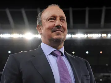 El entrenador del Real Madrid, Rafa Benítez El entrenador del Real Madrid, Rafa Benítez