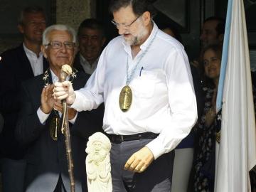 Rajoy en Portomarín