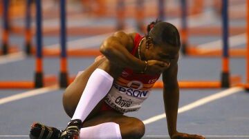 La atleta española Josephine Onyia