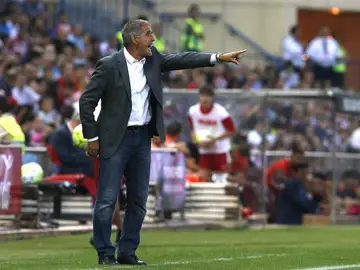 El entrenador de la Unión Deportiva Las Palmas, Paco Herrera El entrenador de la Unión Deportiva Las Palmas, Paco Herrera