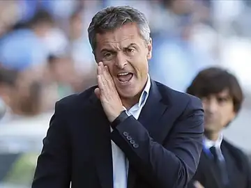 El entrenador Fran Escribá El entrenador Fran Escribá