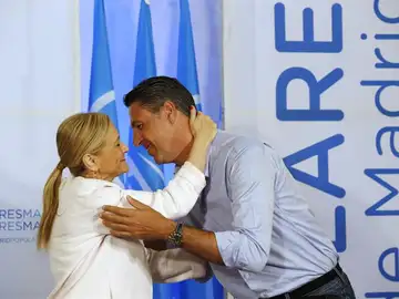 Cristina Cifuentes y Xavier García Albiol Cristina Cifuentes y Xavier García Albiol