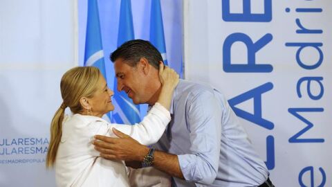 Cristina Cifuentes y Xavier Garc&iacute;a Albiol
