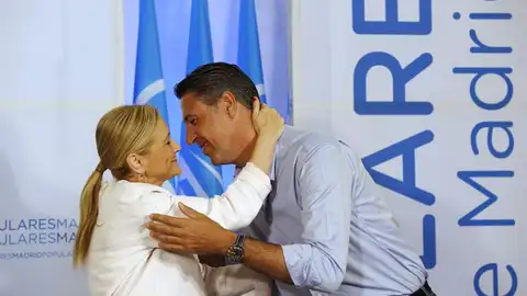 Cristina Cifuentes y Xavier García Albiol Cristina Cifuentes y Xavier García Albiol