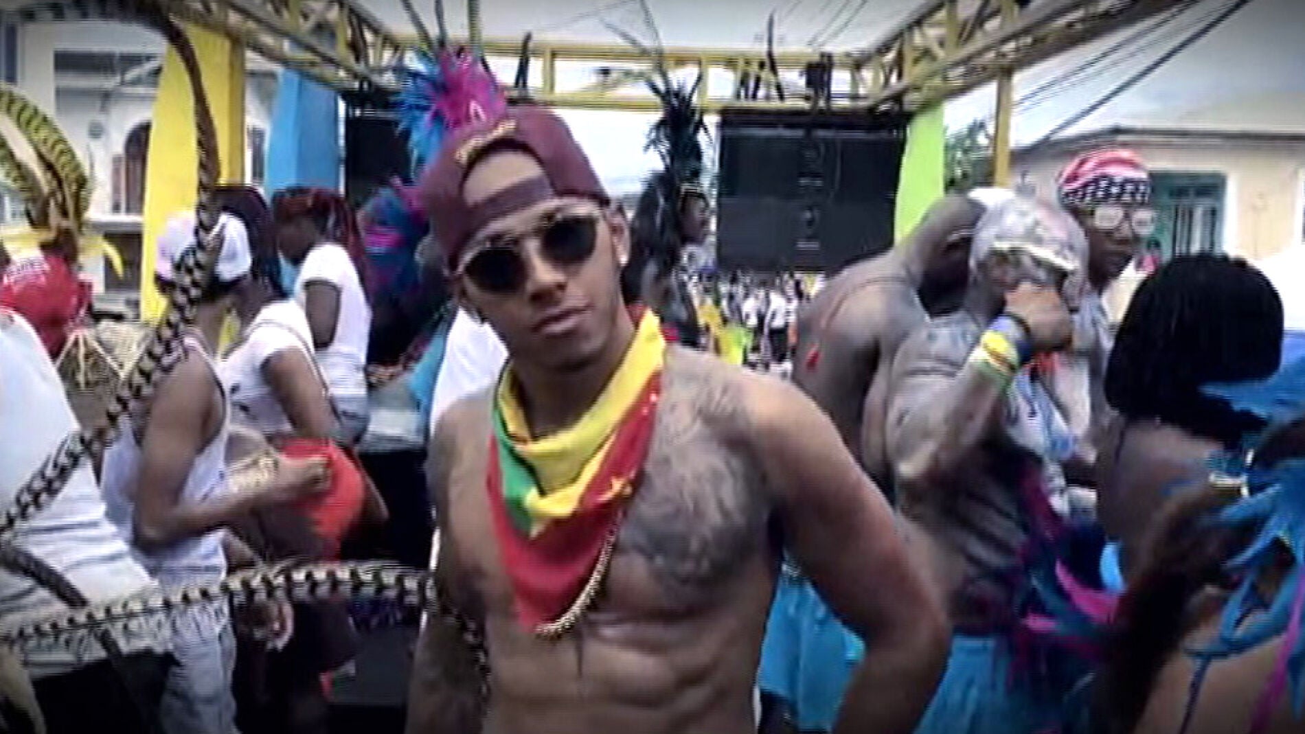 Hamilton, de fiesta