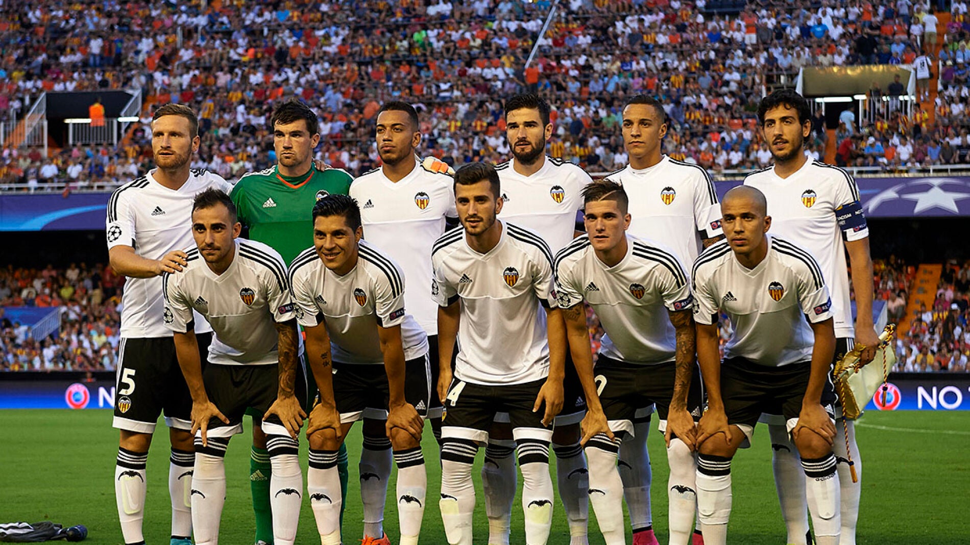 Los once futbolistas que jugaron de inicio ante el M&oacute;naco