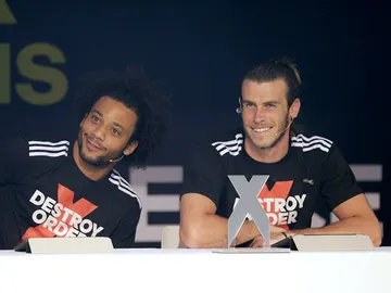 Gareth Bale durante un acto promocional Gareth Bale durante un acto promocional