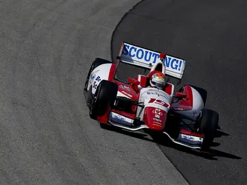 Justin Wilson, durante una carrera Justin Wilson, durante una carrera