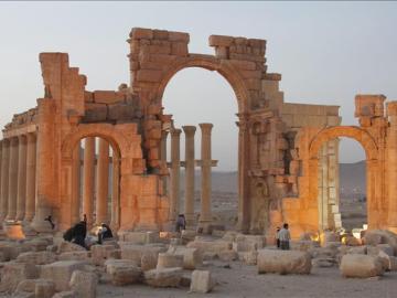 Histórico templo de Baal, en Palmira