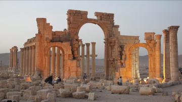 Histórico templo de Baal, en Palmira