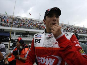 Justin Wilson, piloto de Indycar Justin Wilson, piloto de Indycar