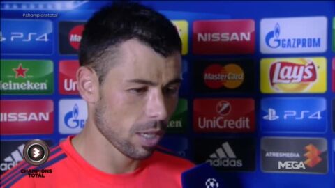 Javi Fuego, hablando para Champions Total