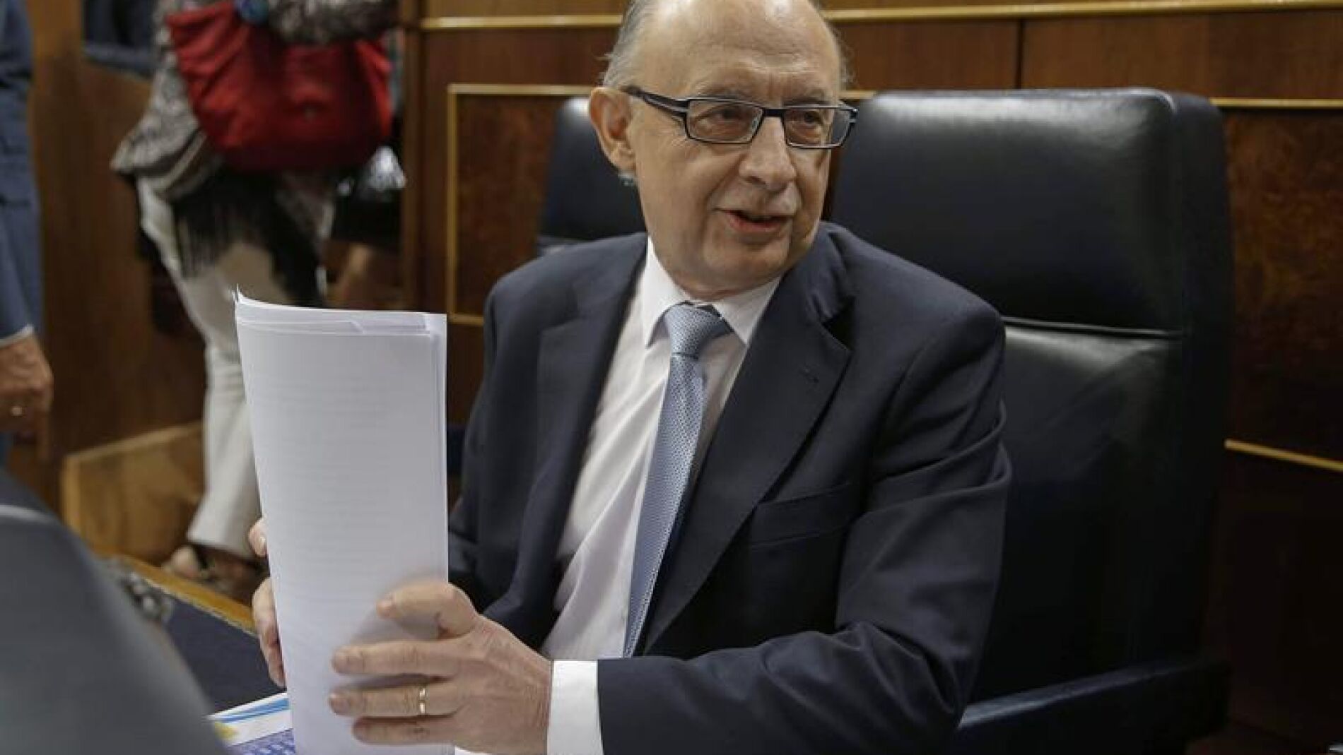 Cristobal Montoro comparece en el Congreso.