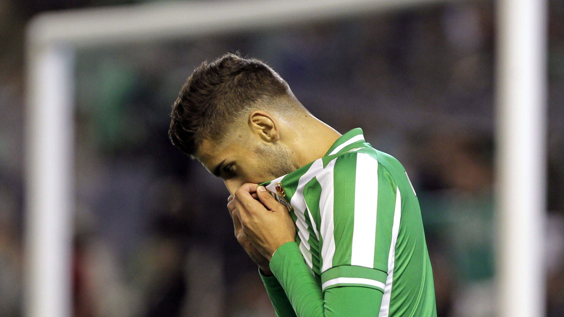 &Aacute;lvaro Vadillo, en un partido con el Betis