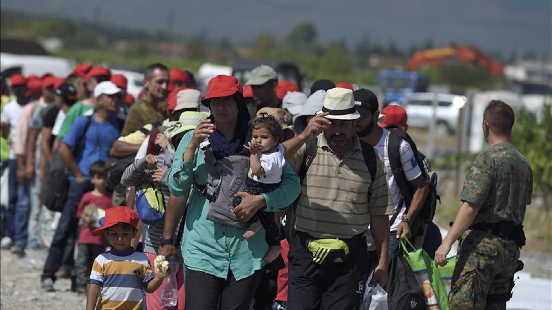 Inmigrantes en Macedonia. Inmigrantes en Macedonia.