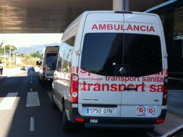 Ambulancia del sistema de salud de Mallorca. 