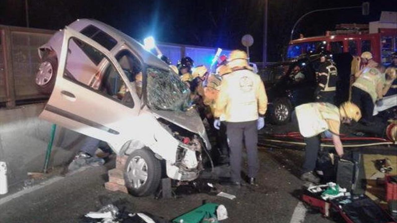 Un Accidente Frontal Sobre La M 30 De Madrid Causa Un Muerto Y Tres Heridos