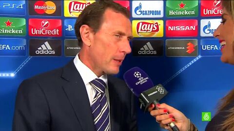 Emilio Butrague&ntilde;o, durante una entrevista