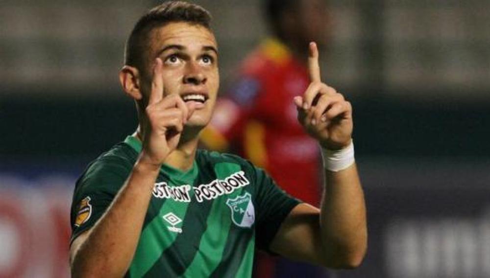 Santos Borré, nuevo jugador del Atlético de Madrid