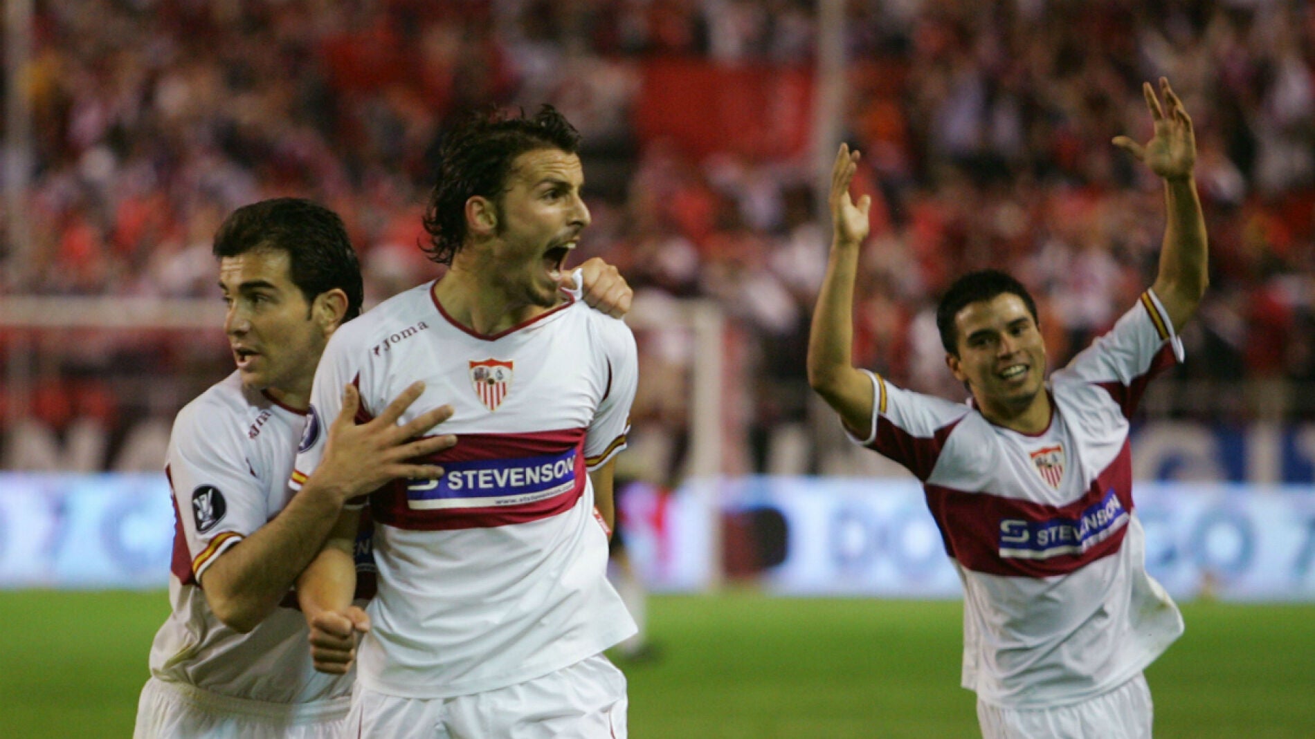 Antonio Puerta, durante el partido contra el Schalke 04