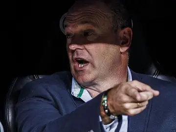 Pepe Mel, durante el partido contra el Real Madrid Pepe Mel, durante el partido contra el Real Madrid
