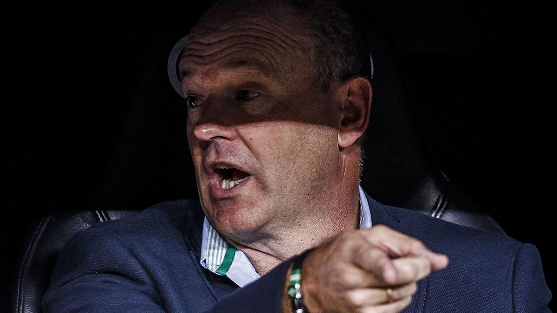 Pepe Mel, durante el partido contra el Real Madrid