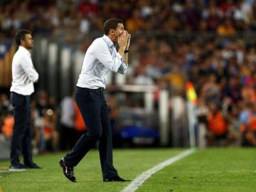 Javi Gracia, entrenador del Málaga CF