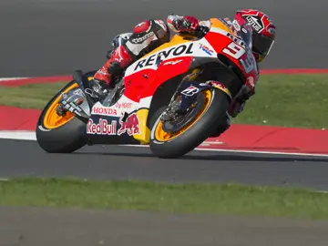 Márquez, sobre su Honda Márquez, sobre su Honda