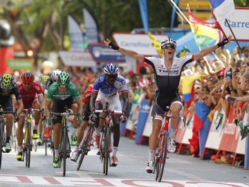 El ganador de la 8ª etapa de La Vuelta 2015, Jasper Stuyven