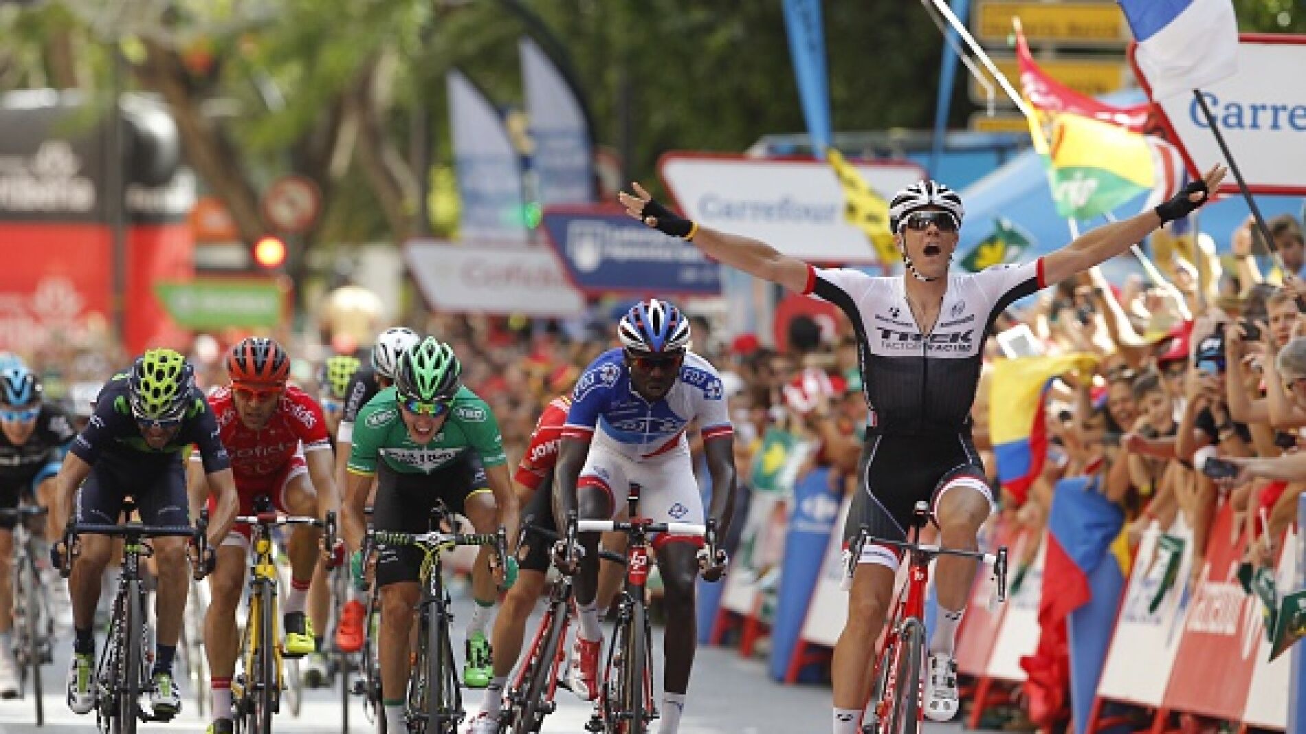 El ganador de la 8&ordf; etapa de La Vuelta 2015, Jasper Stuyven