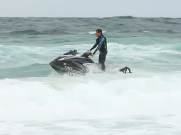 Las motos de agua son un reclamo para los turistas. Las motos de agua son un reclamo para los turistas.