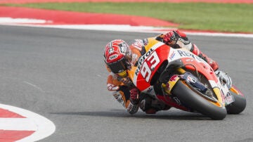 Marc Márquez, en su Honda