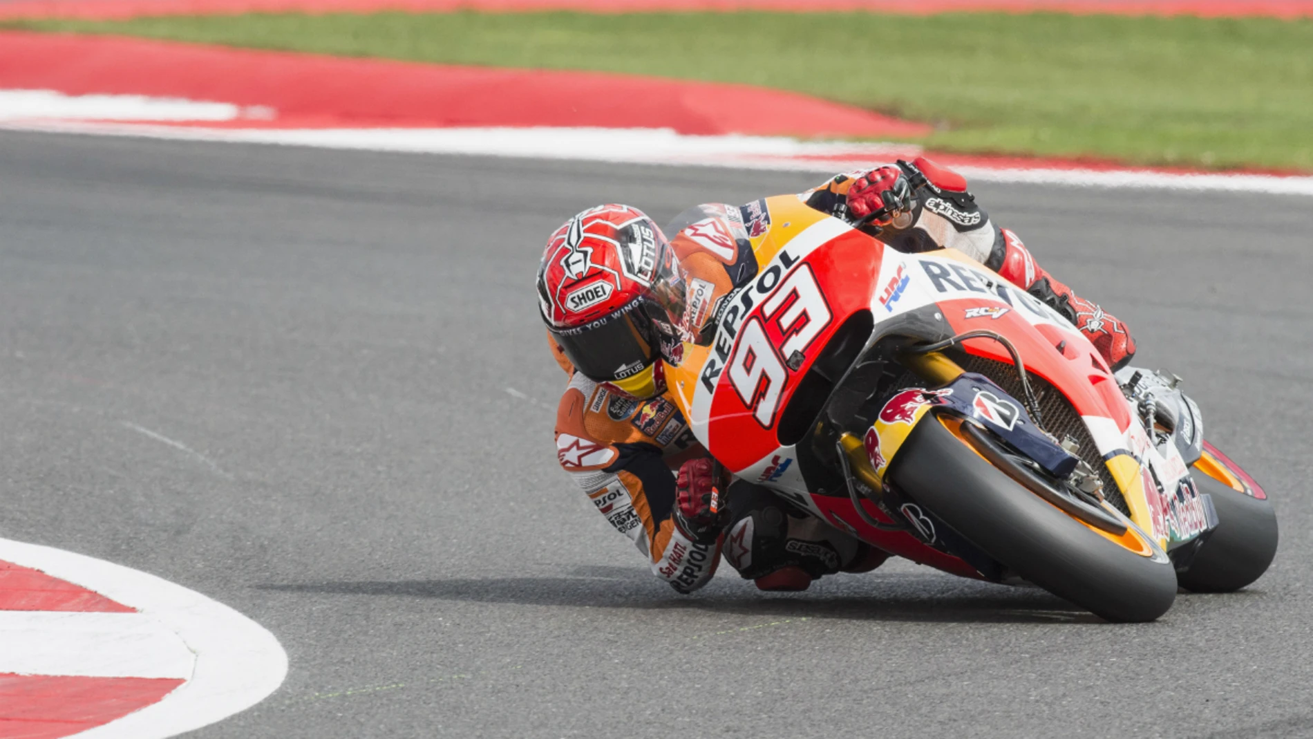 Marc Márquez, en su Honda Marc Márquez, en su Honda