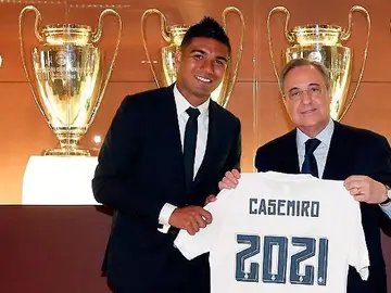 Casemiro con el dorsal 2021, fecha de su renovación Casemiro con el dorsal 2021, fecha de su renovación