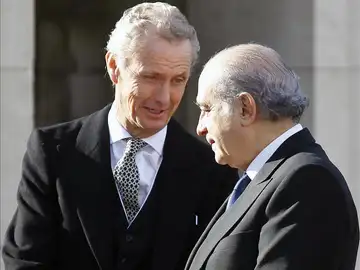 Pedro Morenés y Jorge Fernández Díaz Pedro Morenés y Jorge Fernández Díaz
