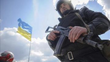 Un policía ucraniano.