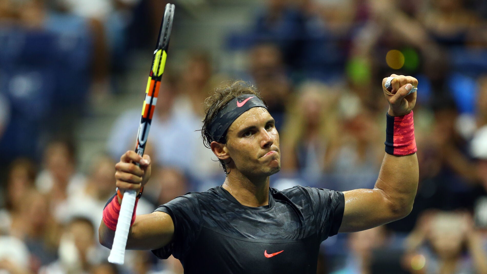 Rafael Nadal, en el abierto de Estados Unidos