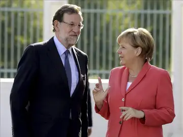 Mariano Rajoy y Angela Merkel Mariano Rajoy y Angela Merkel