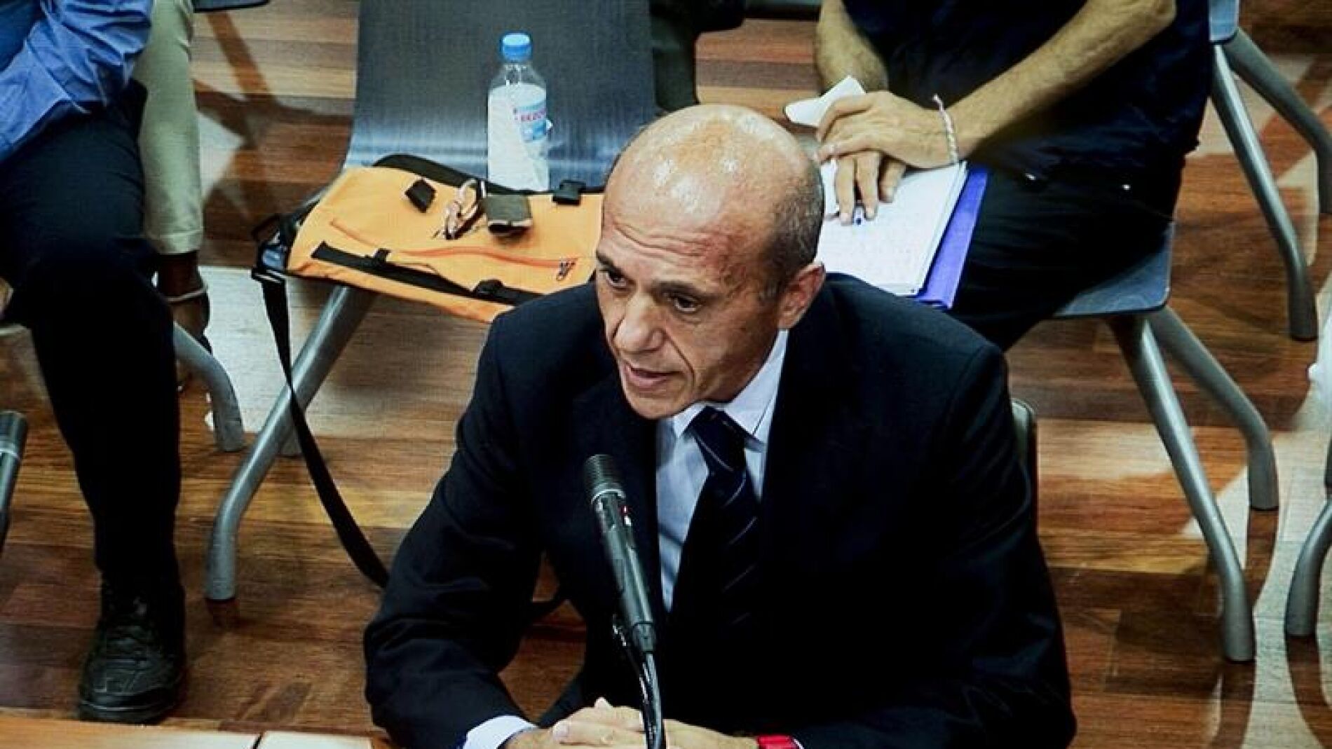 Jos&eacute; Mar&iacute;a del Nido, prestando declaraci&oacute;n