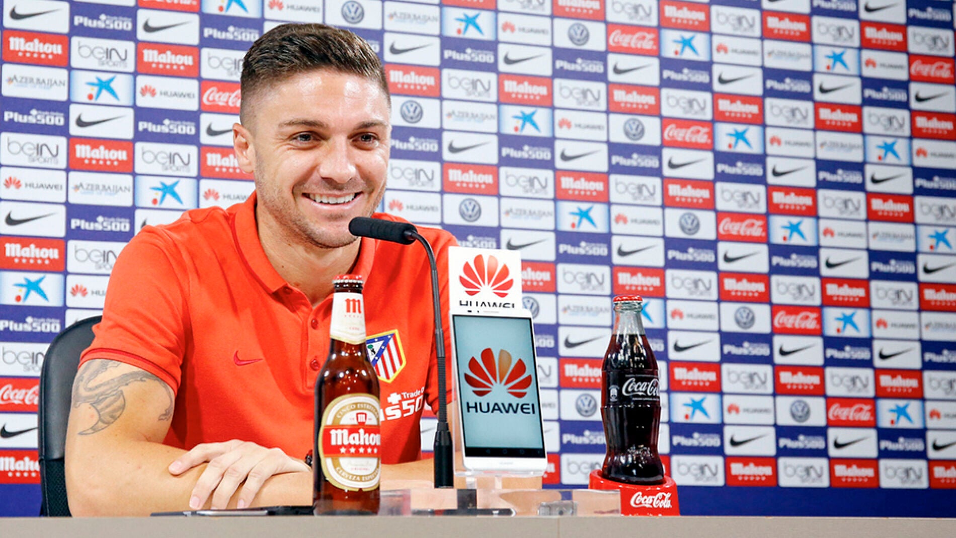 Guilherme Siqueira, en rueda de prensa
