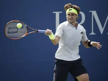 David Ferrer durante el US Open David Ferrer durante el US Open