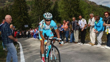 Mikel Landa, ciclista ganador de la etapa reina de la Vuelta