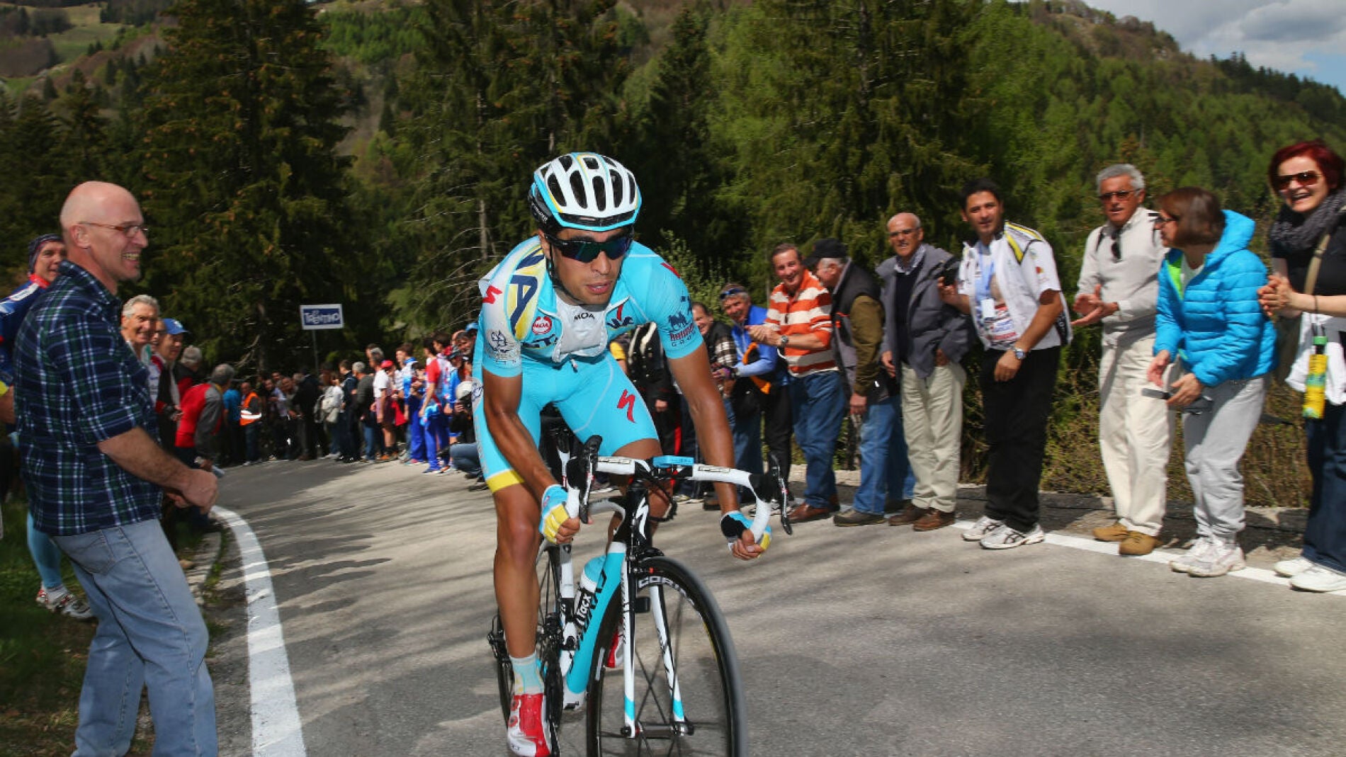 Mikel Landa, ciclista ganador de la etapa reina de la Vuelta
