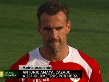 Amaya vuelve a los entrenamientos después de su detención Amaya vuelve a los entrenamientos después de su detención