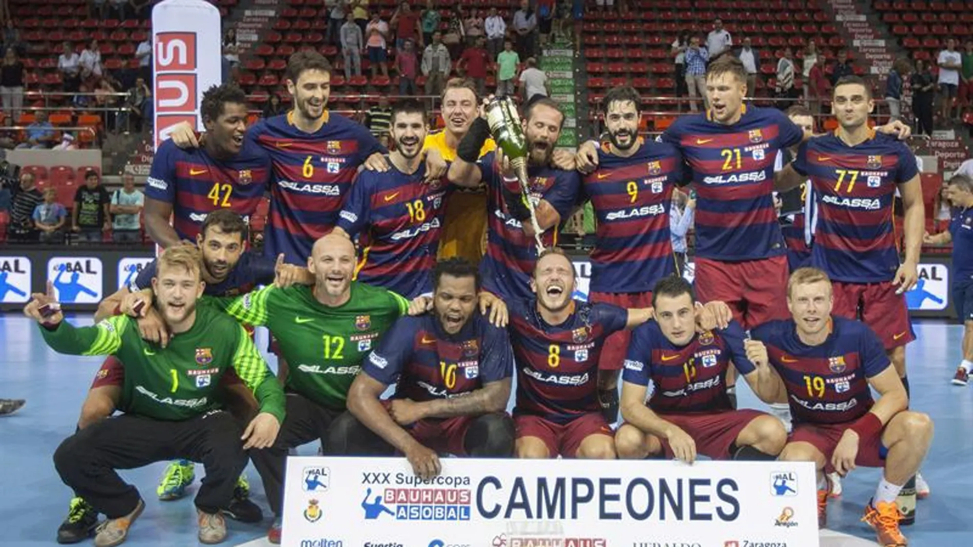 Jugadores del FC Barcelona Lassa Jugadores del FC Barcelona Lassa