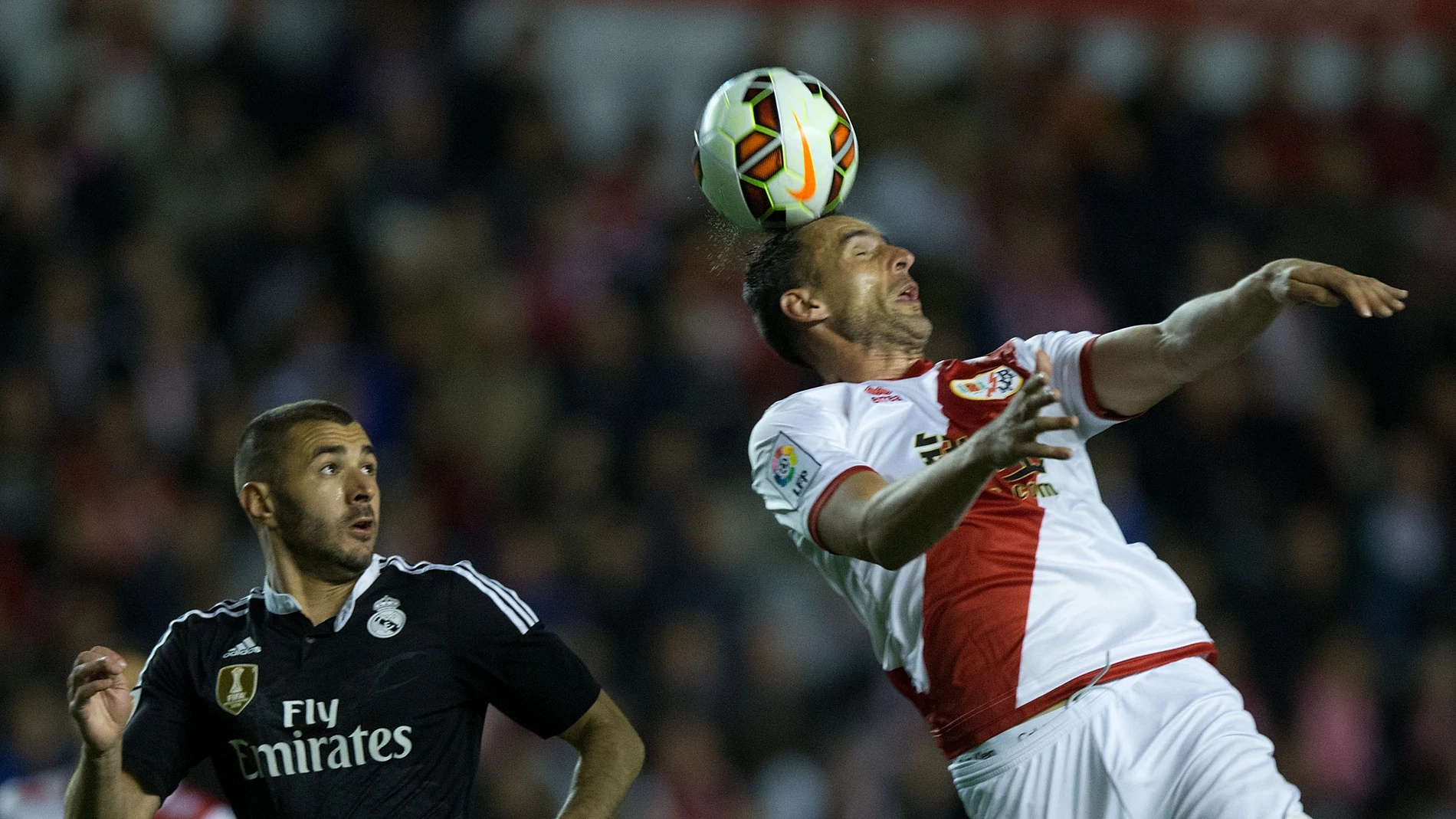 El jugador rayista Antonio Amaya El jugador rayista Antonio Amaya