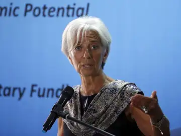 La directora del Fondo Monetario Internacional, Christine Lagarde. La directora del Fondo Monetario Internacional, Christine Lagarde.